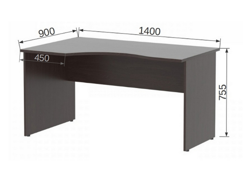 Мебель для офиса Имаго СА-2Л Стол угловой левый