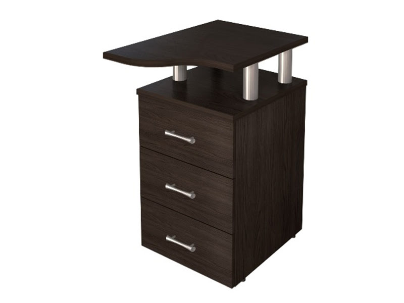 Офисная мебель Монолит ТМ29.0Л Тумба криволинейная