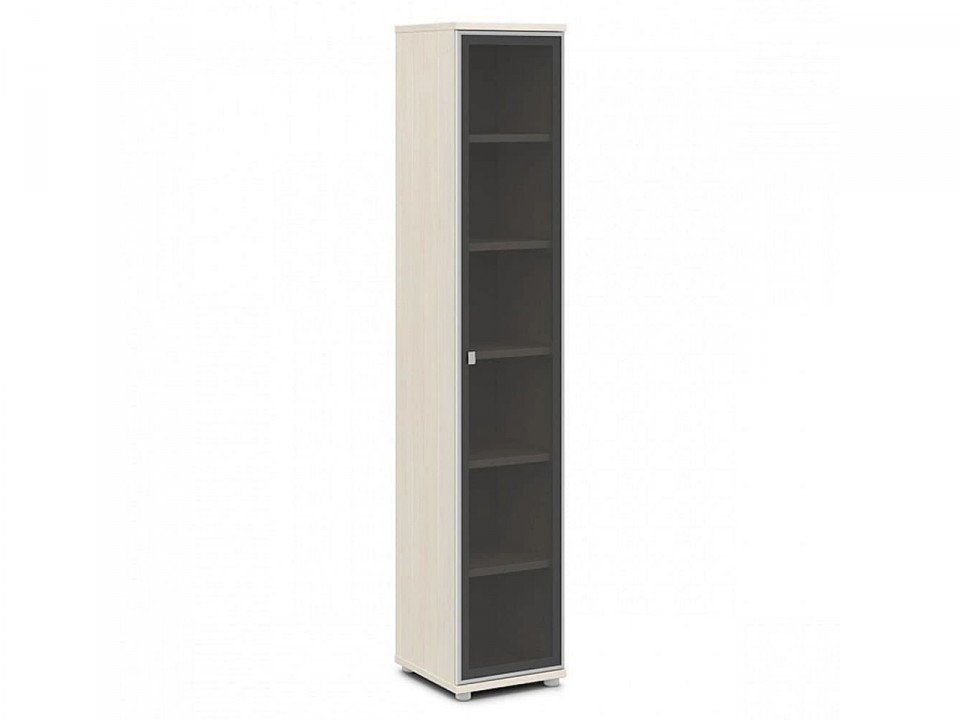 Кабинет руководителя Vasanta V-506 Шкаф со стеклом в алюминиевом профиле